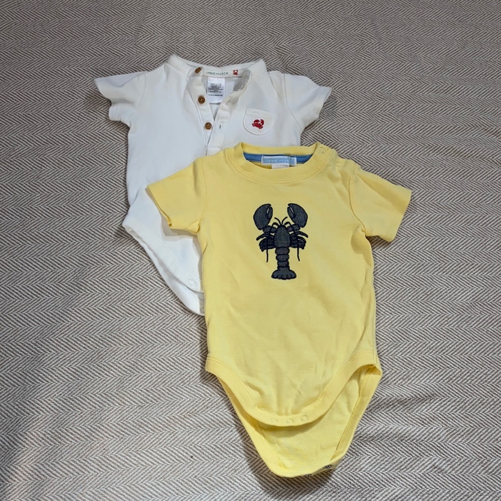 Janie and Jack Onesie Bundle
